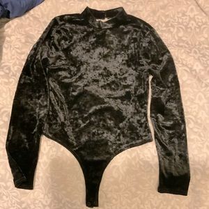 Velvet look Bodysuit XL